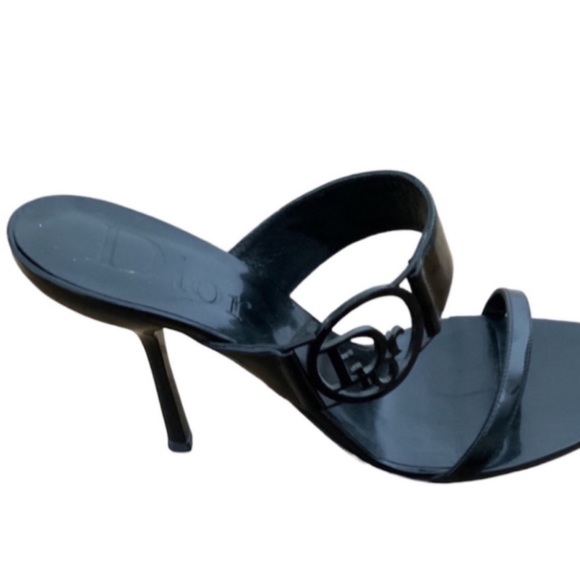 Vintage Dior Black Sandal - Picture 5 of 6